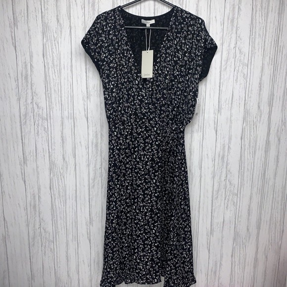 Womens Size S Joie Bethwyn B Silk Wrap Dress NWT - Picture 5 of 10